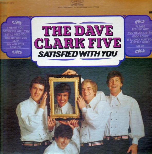 

LP Record DAVE CLARK FIVE - Satisfied With You BN26212 EPIC 1966 US Rock Used