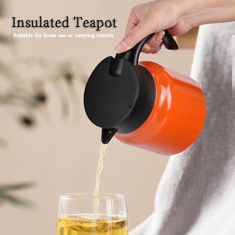 1L Portable Thermos Kettle Household Digital Display Glass Vacuum Flasks Large Capacity Hot Water Bottle Kitchen Thermal Kettle