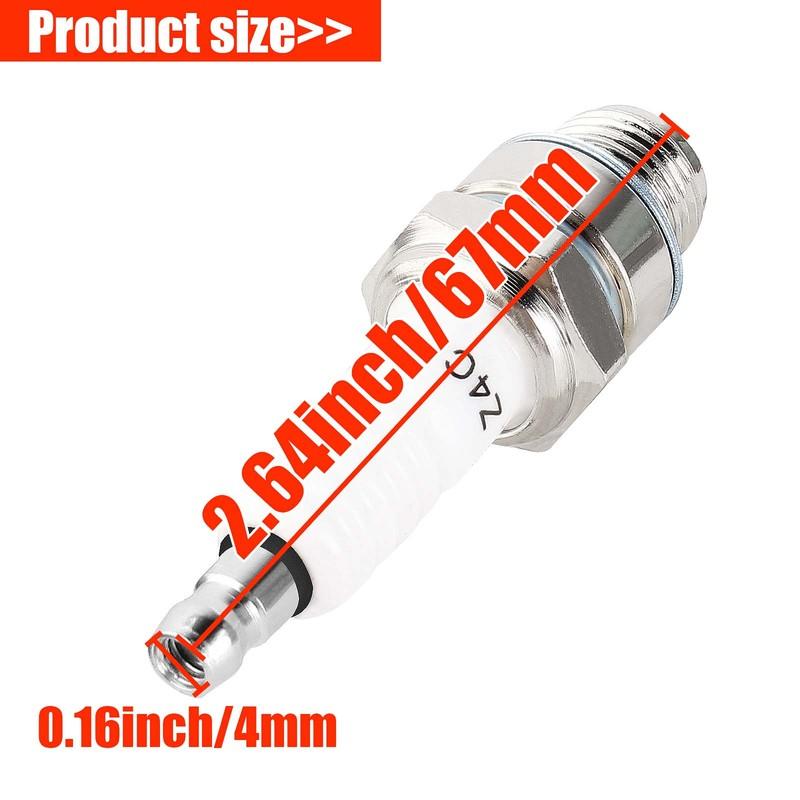 10pcs Spark Plug Z4C for 49cc 50cc 66cc 70cc 80cc 2-Stroke Engine Yamaha JOG50 90 ZX50 DIO50 Suzuki AG100 QJ50 DX100 AX100 CJ750
