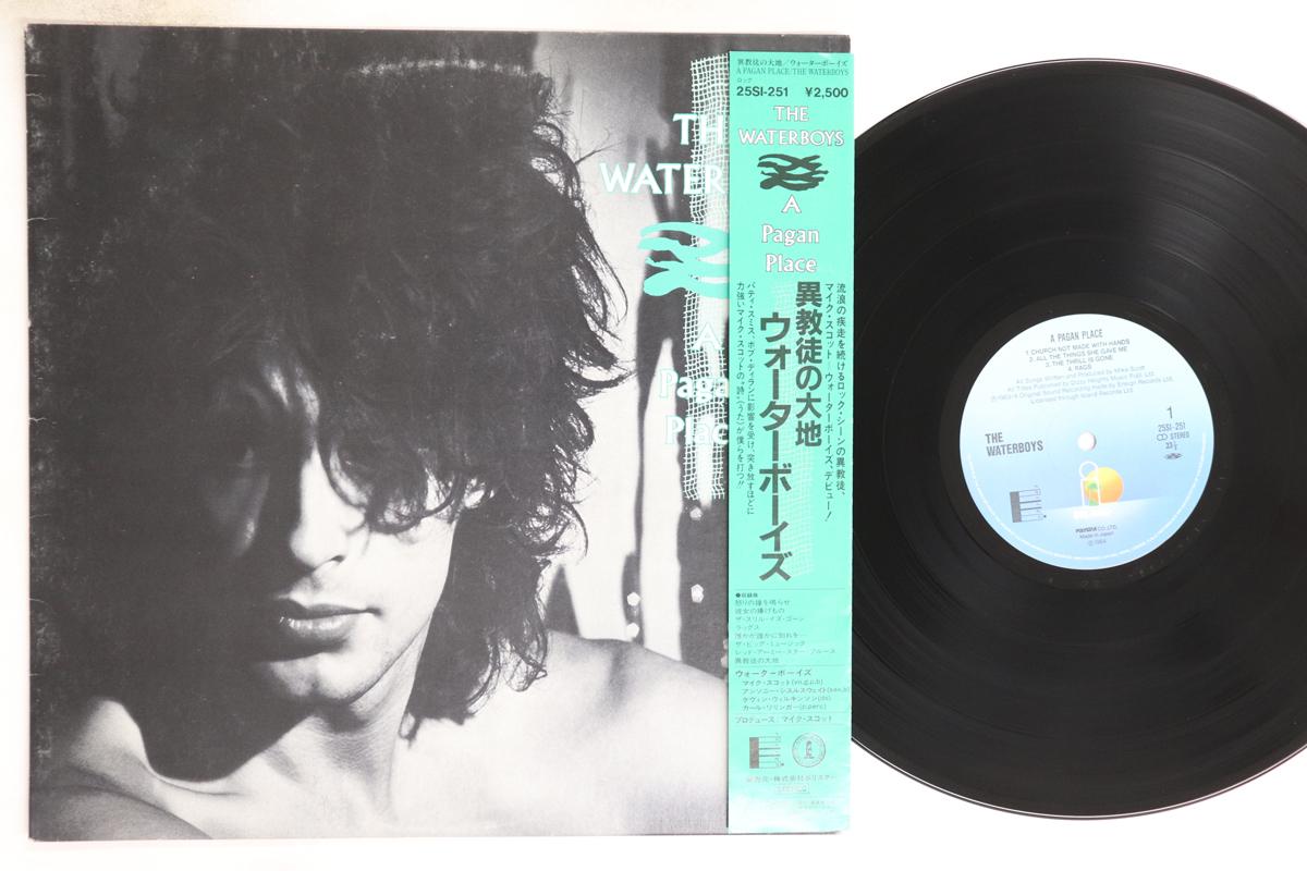 

LP Record WATERBOYS - A Pagan Plece 25SI251 ISLAND 1984 Japan Obi Rock Used