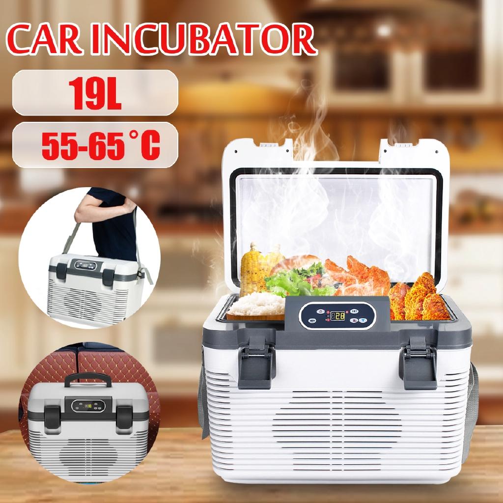 68W 19L Car Refrigerator Freeze Heating Fridge Compressor for Car Home Picnic Refrigeration Heating -5~65 Degrees