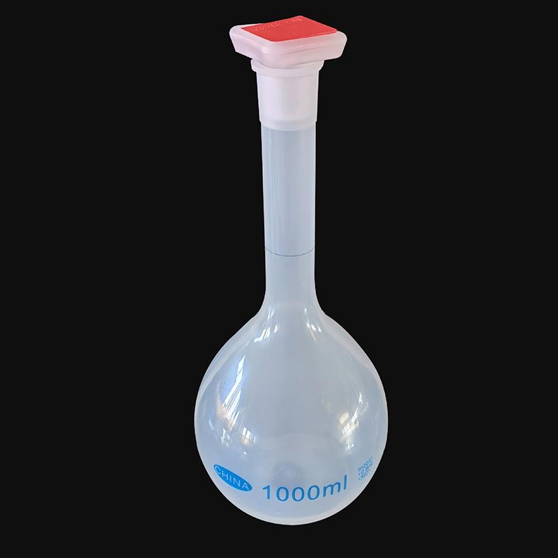 25/50/100/250/500/1000 ml målekolbe med propp lang hals målekolbe gradert flaske for test laboratorieforsyninger