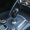 Car Gear Shift Knob Trim Cover Sticker for Alfa Romeo Giulia Stelvio 2017 2018 2019 Carbon Fiber Pattern Car Decoration Accessories