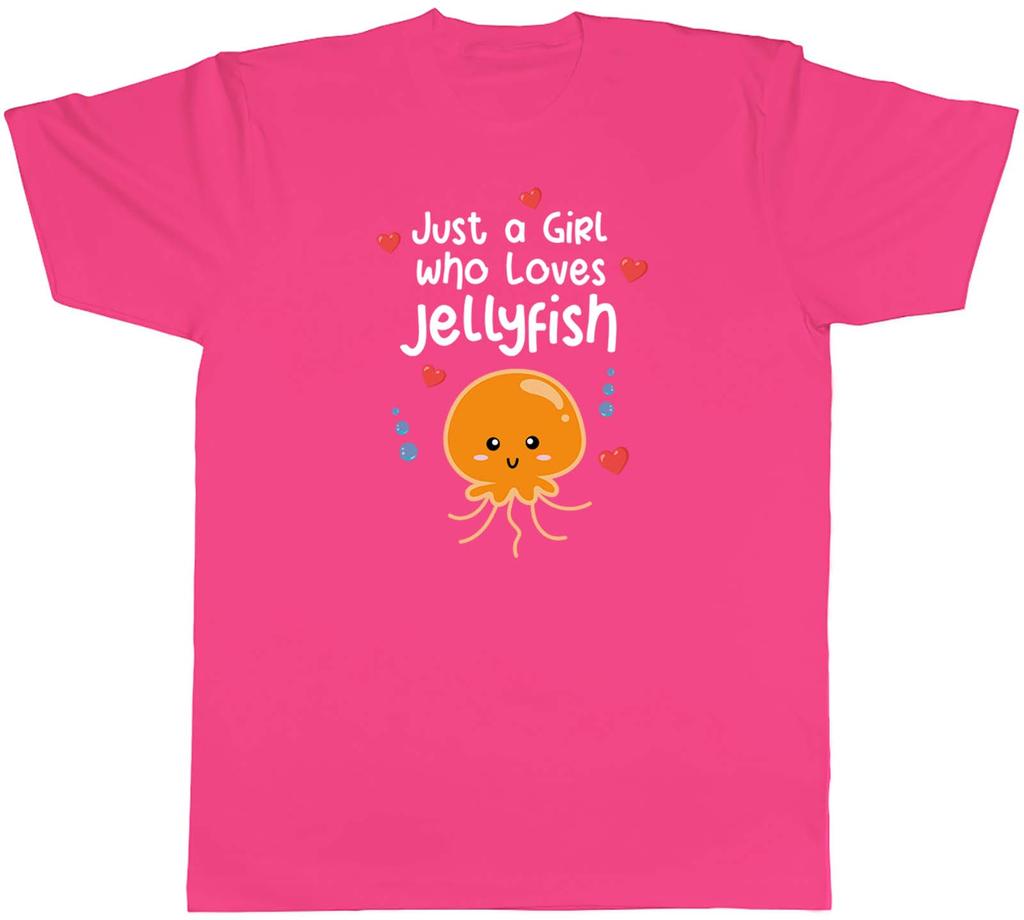 Unisexs T Shirt Just a Girl who Loves Jellyfish Unisex Tee Gift