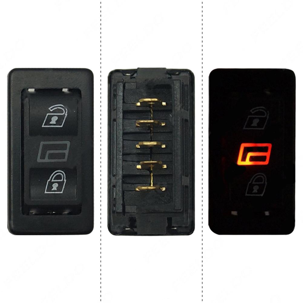 Car  Window  Regulator  Single  Switch 12V/24V 20A 5PIN Car Power Window Switch Illumination Indicator Red Light
