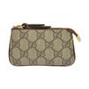 Gucci Canvas Patchwork PVC Sleuteletui Portemonnee Unisex Ebbenhout/Bruin 447964-KLQHG-8526