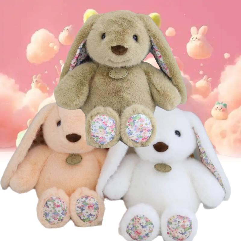 Toy Rabbit Plush Lop Christmas Room Decoration Fill Doll Cartoon Gift Animals