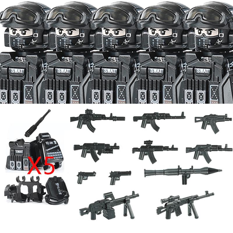 Urban Area High-Quality Police High-Quality Special High-Quality Forces High-Quality Swat High-Quality Figures High-Quality Building High-Quality