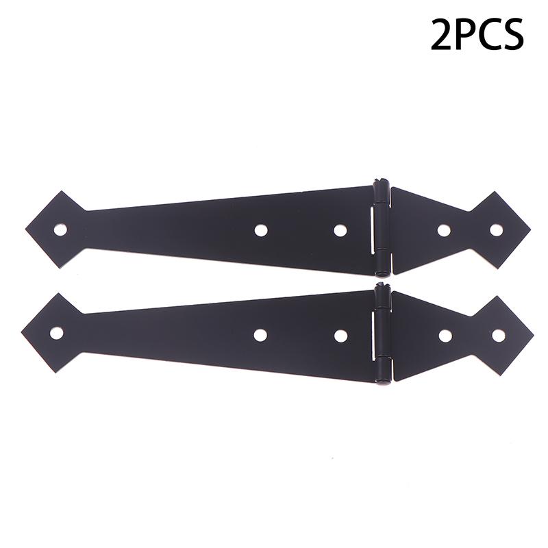2Pcs Furniture Cupboard Door Hinge Folding Black Iron Hinge For The Cabinet Door Durable Hardware Accessories For Home Use