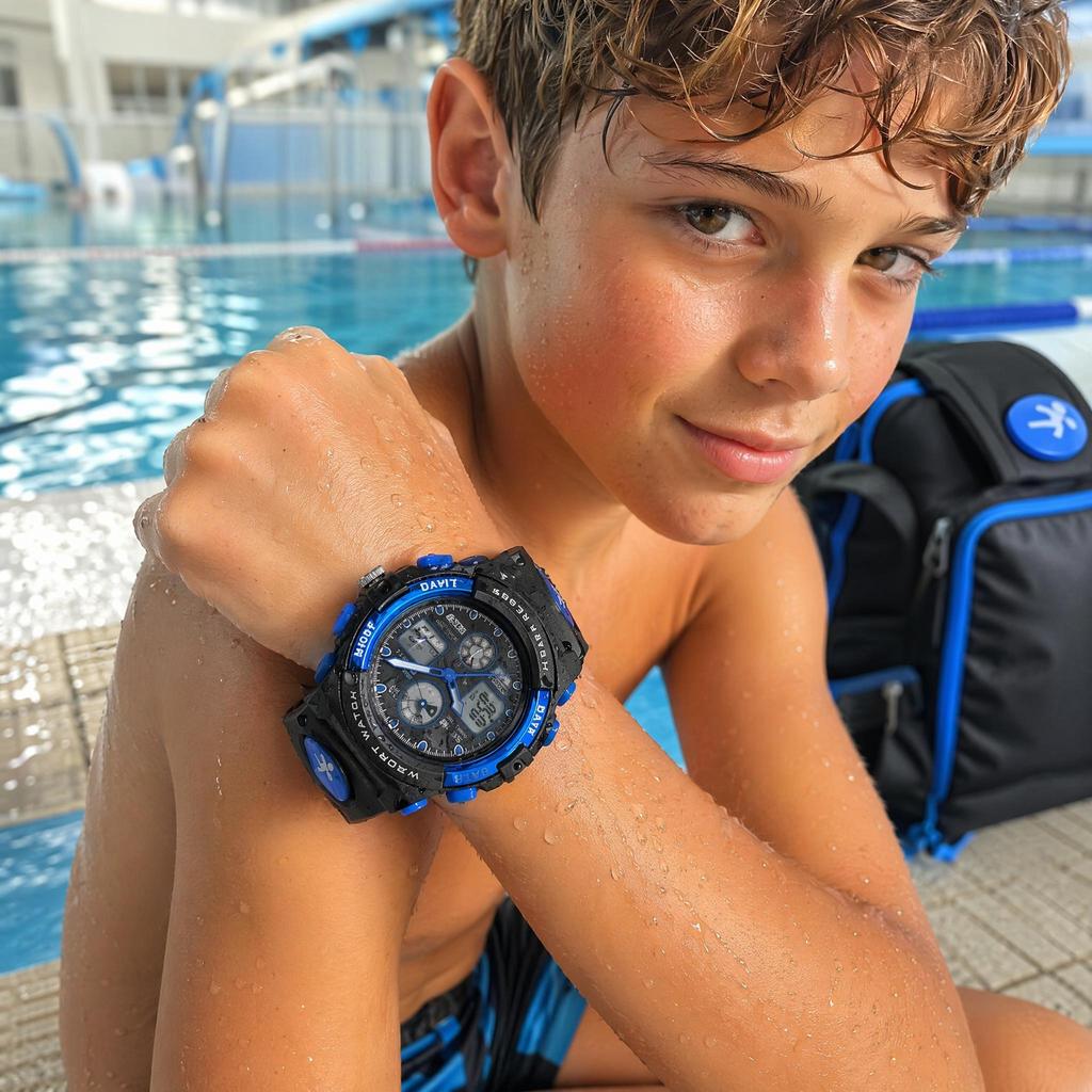 Kids Watch SKMEI Dual Movement School 50M Waterproof 1163