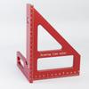 Aluminum Alloy Multi-purpose Carpentry Square Ruler and Scriber