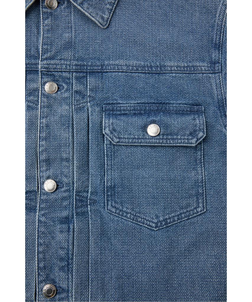 Iro Cassine Washed Denim Trucker Jacket Irjas26007Bux