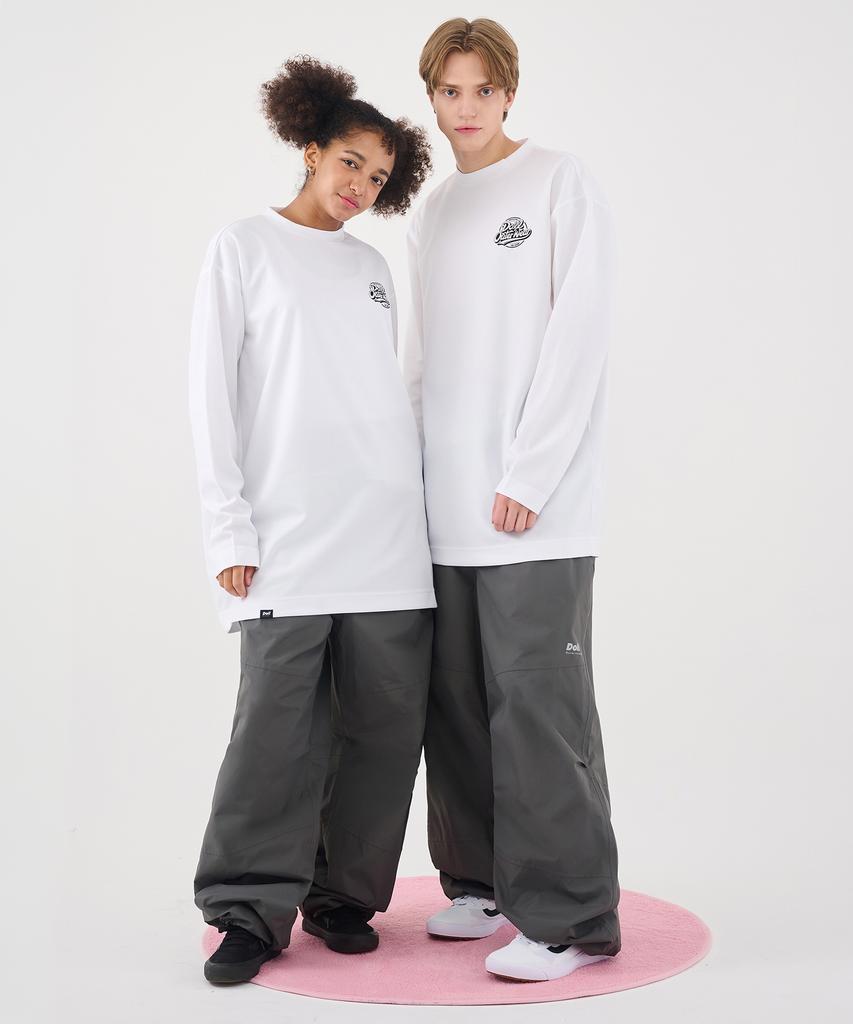 Dolauteoweeo 2526 Regular Pants Gray Unisex
