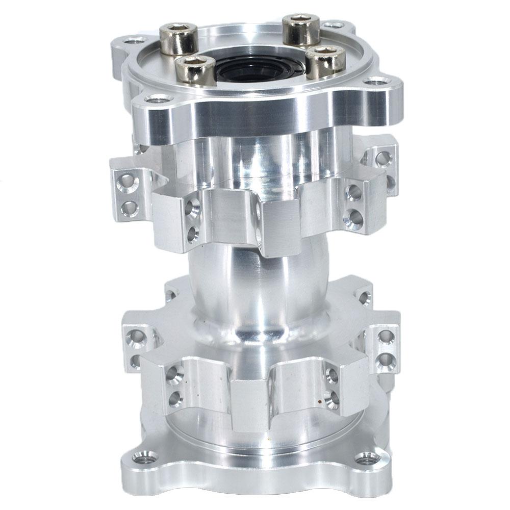 Rear CNC Aluminum Rim Hub 15MM Wheel Axle Hole Rear Rims Hubs For 10 12 14 17 Inch Dirt Pit Bike Motocross Wheel Tyre