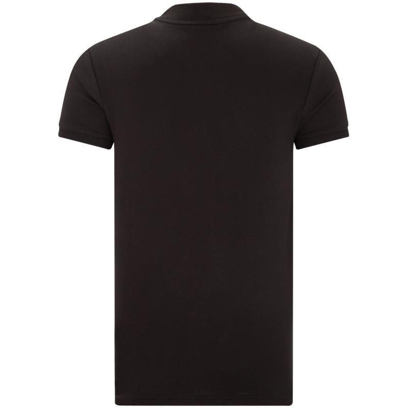 Calvin Klein Embroidered Stretch Breathable Slim Fit Polo Shirt Men Tops Black J320628-BEH