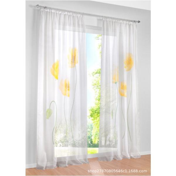 

235 Моделей, Три Цвета, Цветы, Расписанные Вручную, Пряжа Высокой Плотности, Шторы, Москитные Сетки Width 150X Height 145cm