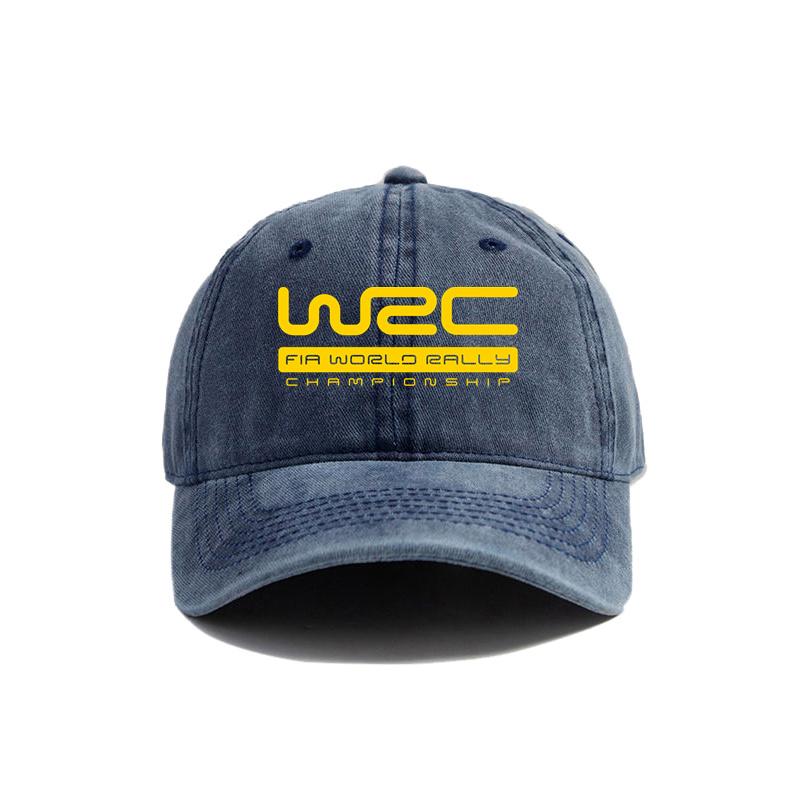 World Rally Championship WRC Baseball Caps Distressed Hats Cap Unisex Women Retro Outdoor Summer Adjustable WRC Hat MZ-005