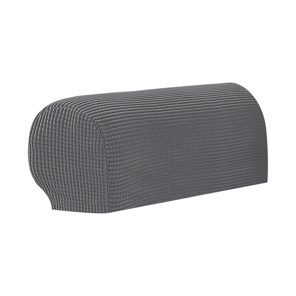 Stretch Fabric Sofa Armrest Covers 2 Pack Elastic Slipcover for Protecting Furniture from Dirt and Wear Durable Material