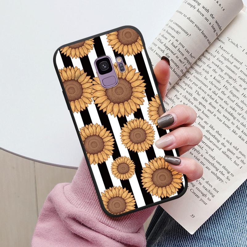 For Samsung Galaxy S9 S 9 Plus Cover Cute Cartoons Heart Cat Soft Silicone Shockproof Phone Case For Samsung S9 S9+ Funda Bumper