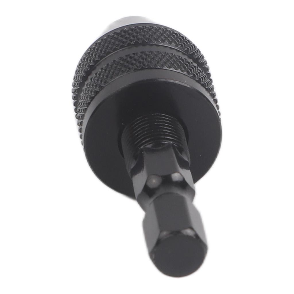 1/4" Keyless Drill Chuck Conversion 0.3-3.6mm Quick Change Hexagonal Handle Three Jaw Twist Drill Chuck For Electric Drill