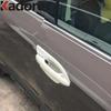 For Subaru Outback     2024 2025 Carbon Fiber Car Side Door Handle Bowl Cup Cover Trim Overlay Accessories