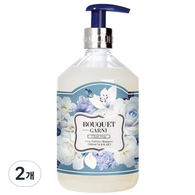 Deep Perfume Shampoo Clean Soap, 500ml, 2 Units