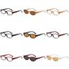 Retro Cat Eye Nonglare Glasses For Adults Ultra Thin Optical Frame For Office Use