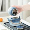 Kung Fu tea set, kiln-changed ceramic set, Japanese-style household mountain lifting beam pot set, gifts from the company
