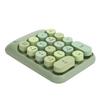 2.4G 18 Key Wireless Mechanical Numeric Keypad Notebook Desktop Computer AccessoryGreen