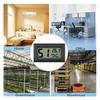 Digital Display Thermometer Black ABS Accurate Anti Impact Electronic Water Temperature Meter