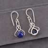 Cercei Lapis Lazuli Bijuterii cu Pietre Prețioase Lucrate Manual, Cercei din Argint Sterling 925, Cercei Bijuterii cu Design Unic Cadou Pentru Femei