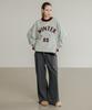 SSIN AND LEE (W) Low Loop Banding Slacks Gray