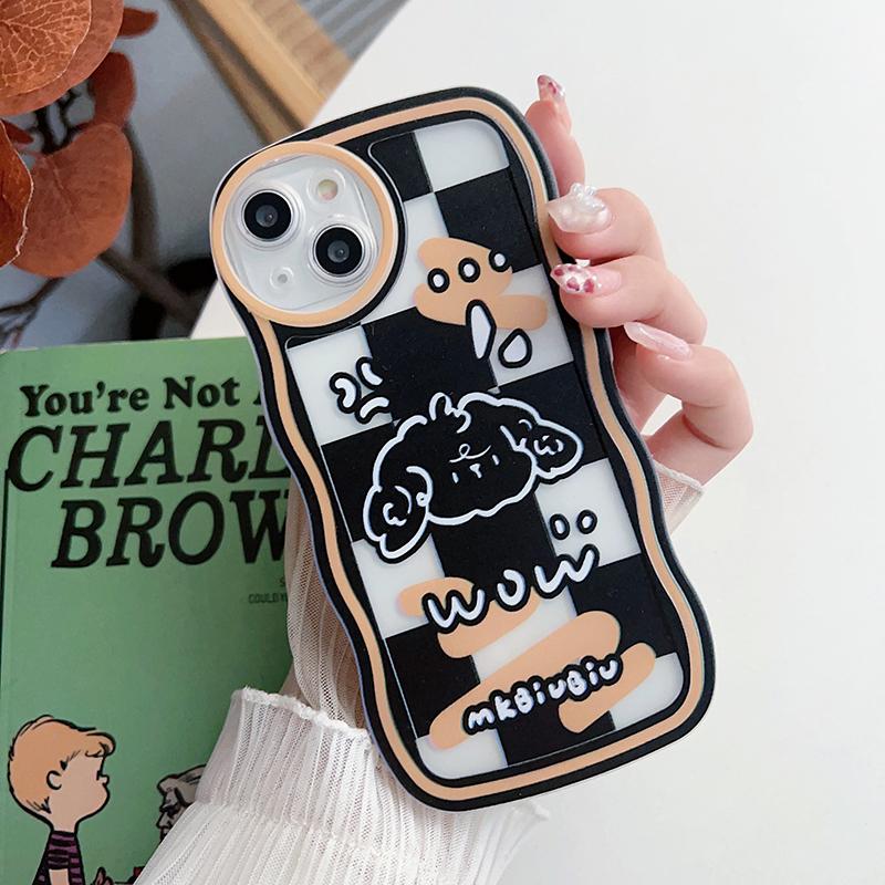 

Мягкий чехол для телефона с милой собакой и волной для IPhone 15 OPPO A58 Reno 10 5G Samsung S23 S24 Ultra A54 A53 Redmi Note 12 Pro Note 11 Realme C55 C53 Infinix Cover Xiaomi Mi 13T-13T Pro