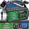 Radio Solarne Przenośne Z Korbką Latarka Powerbank 20000Mah Akumulator