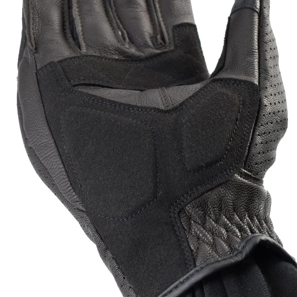 Komine Motorcycle Gloves Vented Protective Leather XL GK-257 Gloves, Olive,