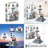 Childrens Lighthouse Building Toy With Abs Plastic And Diy Compatible For Creative Play