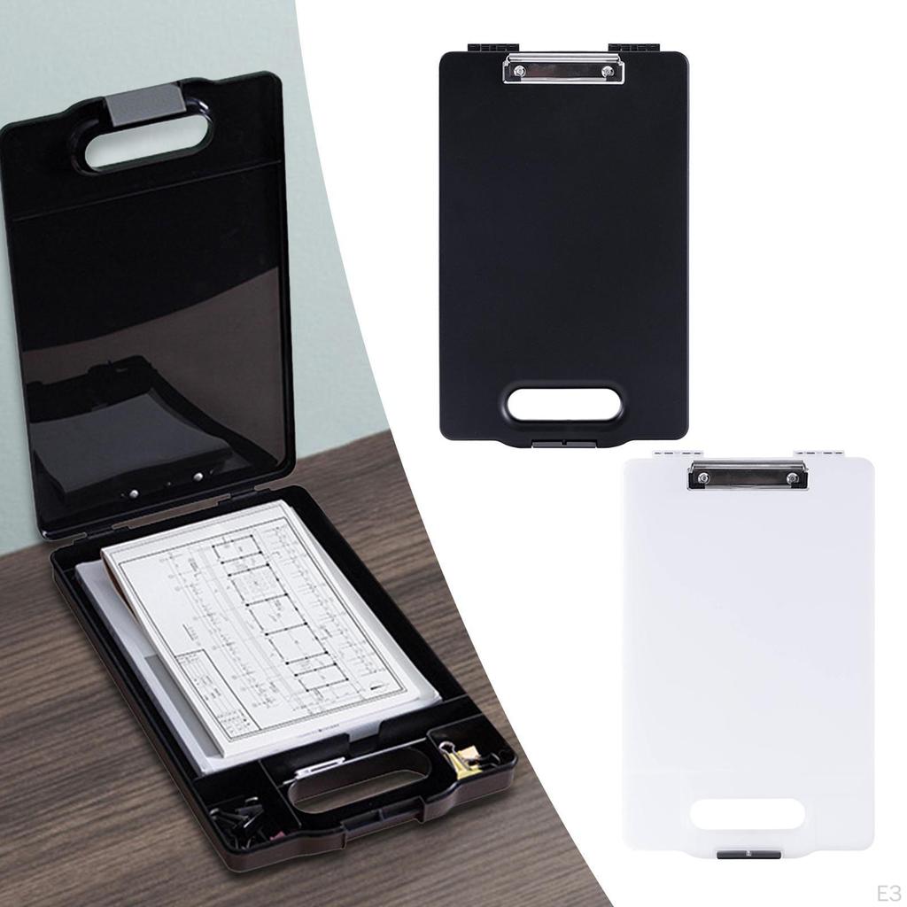 A4 Clip Board Folder Fastener File Folders Storage Clipboard Box Teachers Utility Gifts Documents
