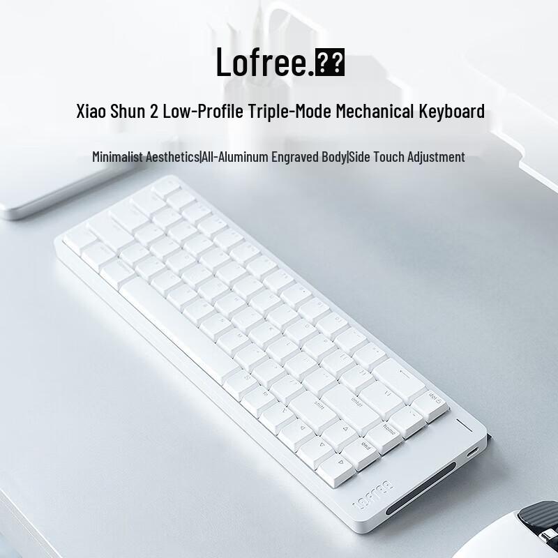 LOFREE FLOW 84-Key Low-Profile Mechanical Keyboard