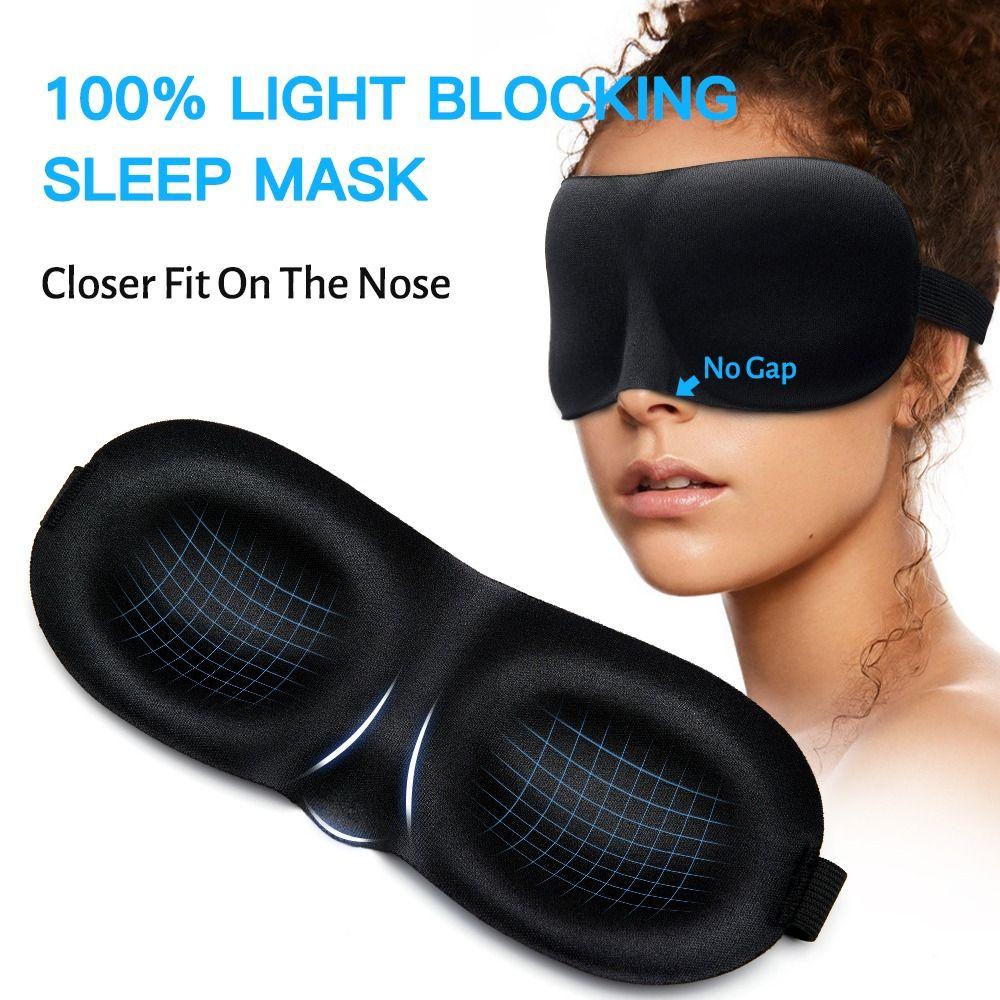 

Fashion Blindfold Shade Cover Memory Foam Memory Eye Patch 3D Eye Mask Sleep Eyeshade Sleeping Aid