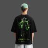 Dragon Ball Anime Broly Übergroßes Baumwoll-T-Shirt für Damen und Herren Atmungsaktiv Hohe Qualität Y2K Kurzarm Sommer-T-Shirts Unisex