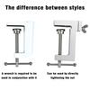 MNFT 1Set 360 Degree Rotary Fly Tying Vise with C-Clamp Strengthened Hard Jaws Rotation Precision Fly Tying Tools
