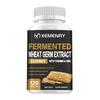 Wheat germ extract capsules, 1300mg high content, combined with vitamin B1 and zinc, antioxidant support, suitable for both men and women.