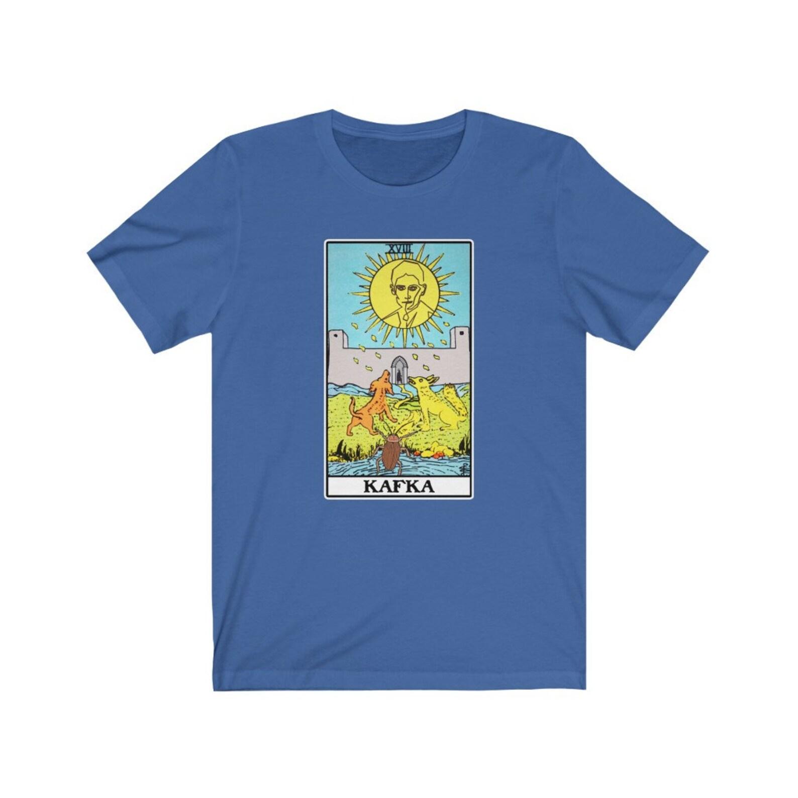 Kafka Moon Tarot Card Philosophy T-shirt L