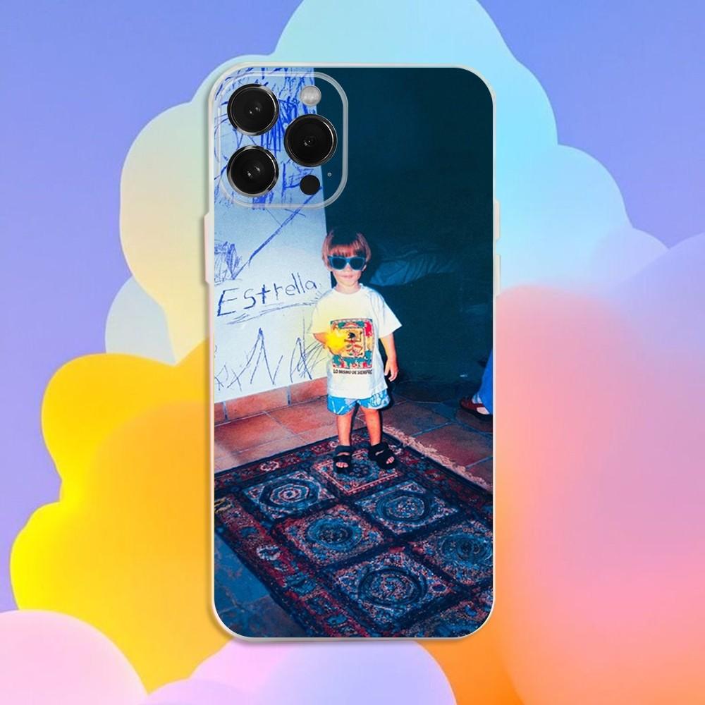 

Singer Mora ESTRELLA Phone Case For iPhone 16,15,14,13,12,11 Pro,Max,Plus,X,XS,XR,SE,Mini Transparent Silicone Soft iPhone13mini