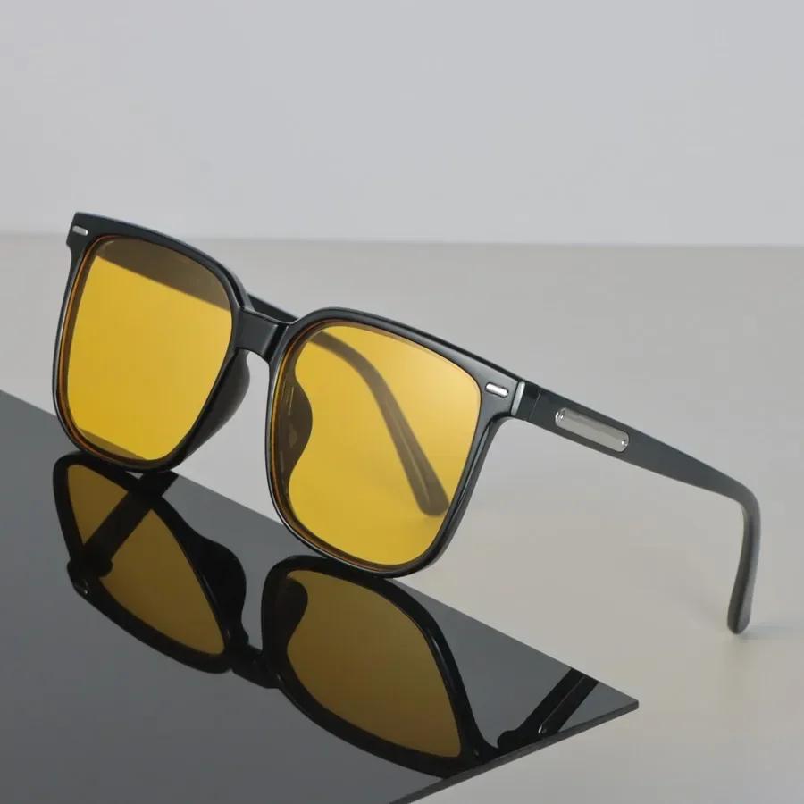 Vintage Square Sunglasses Women Men Retro Casual Fashion Black Clear Sun Glasses Female Eyewear