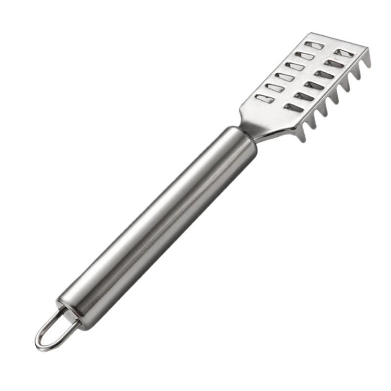 

Fish Scaler Brush Fish Scaler Remover with Stainless Steel Sawtooth Easily Remove Fish Scales-Cleaning Brush Scraper KitchenTool