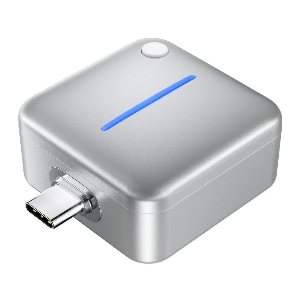 Type-C Auto Cut Off Charging Adapter Color Indicator Light Auto-Eject Charging Adapter Office Use