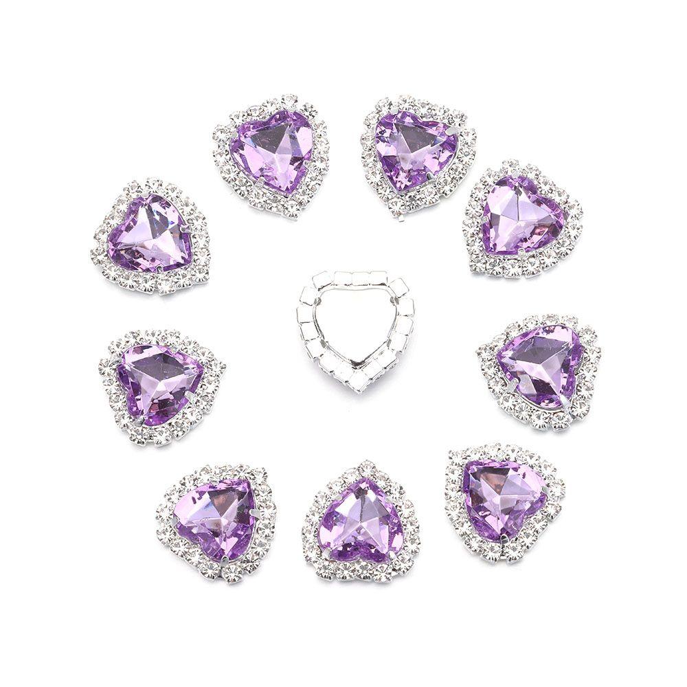 Garment Decorative Bow Accessories Sparkling Crystal Scrapbooking Acrylic Rhinestone Sewing Button