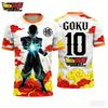 2026 Summer Dragon Ball Retro Fitness T-shirt Men's Oversized 3D Printed Short-sleeved Family Unisex Children's