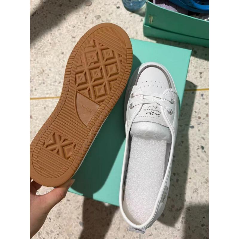 Genuine Leather Shoes Women Flats Spring Summer Soft Cow Leather Women Casual Shoes Brand Ladies Slip-ons White Shoes